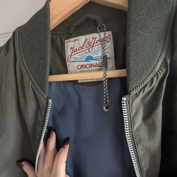 Green Bomber Jacket - Picture 5 of 7